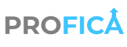 profica logo with company colors